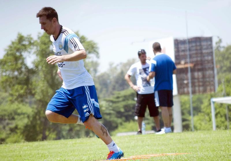 Football: rétabli, Messi peut travailler sa condition physique