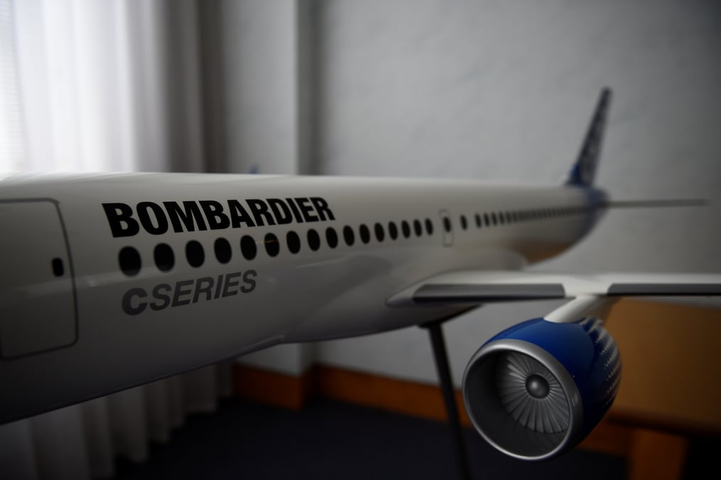 Les etats-unis imposent 300% de droits de douane sur le cseries de bombardier