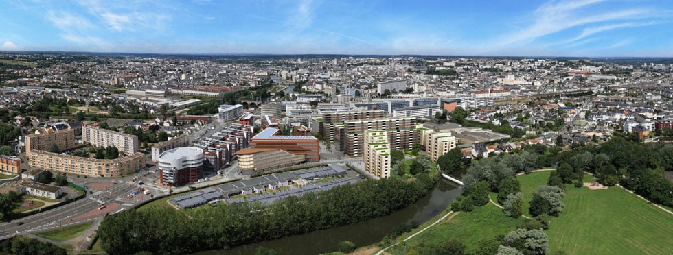 Le Mans : l'écoquartier Novaxud prend forme