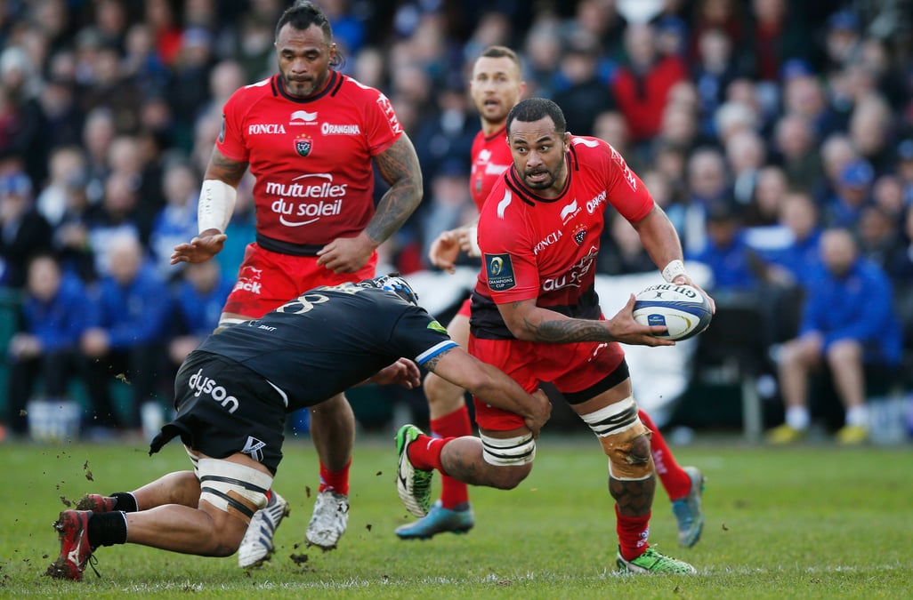 Seul toulon s'impose et retrouvera le racing en quarts de finale