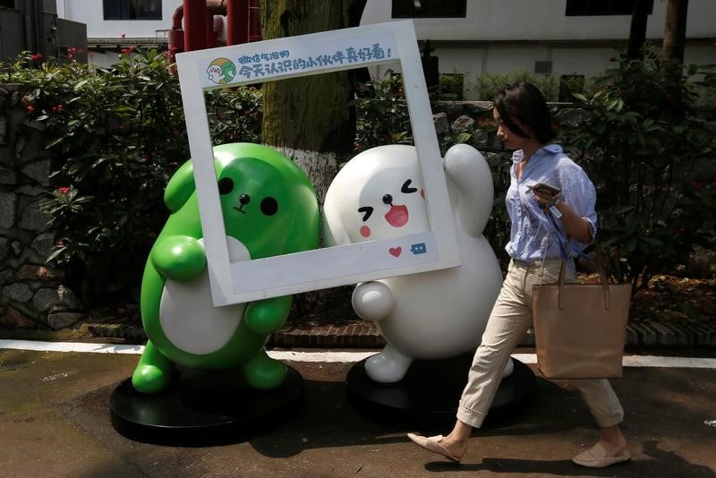 La capitalisation boursiere de tencent depasse celle de facebook
