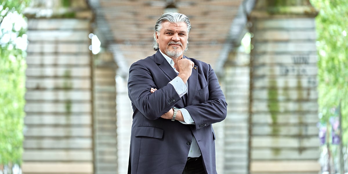 David Douillet à Paris, en mai.
