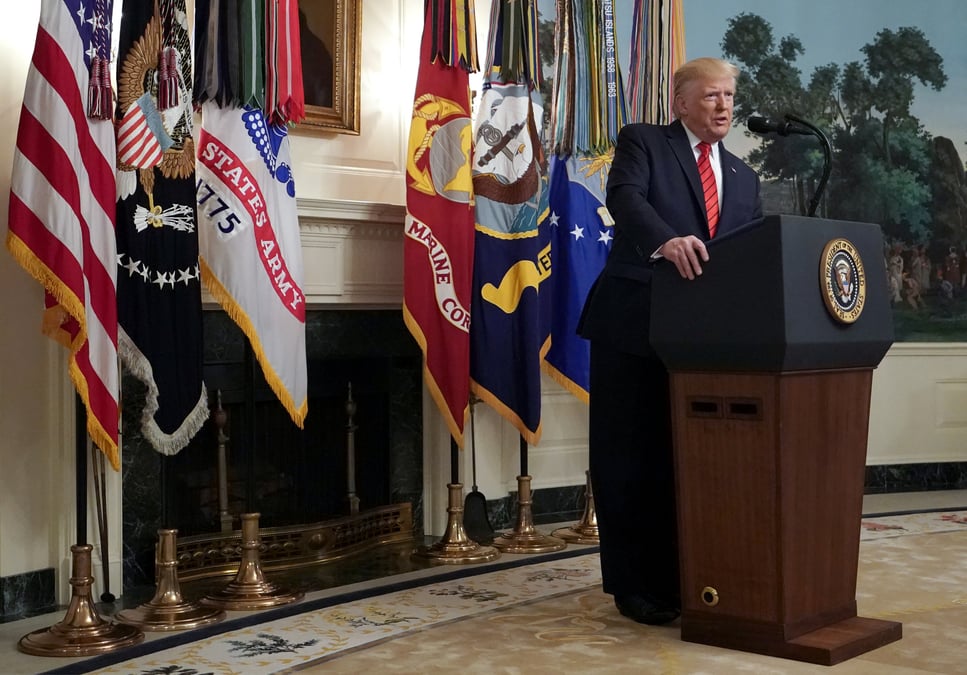 Trump annonce la mort du chef de l'etat islamique