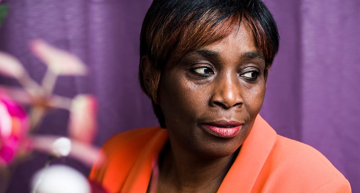 Rachel Keke, ancienne députée la France Insoumise (LFI), chez elle à Chevilly-Larue, le 3 décembre 2024.