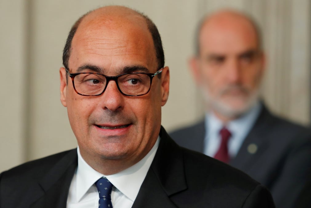 Italie: le chef du pd ok pour conte comme chef du gouvernement