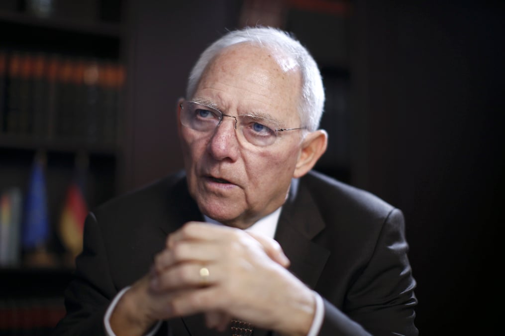 Wolfang schauble sceptique sur les chances d'un accord avec athenes