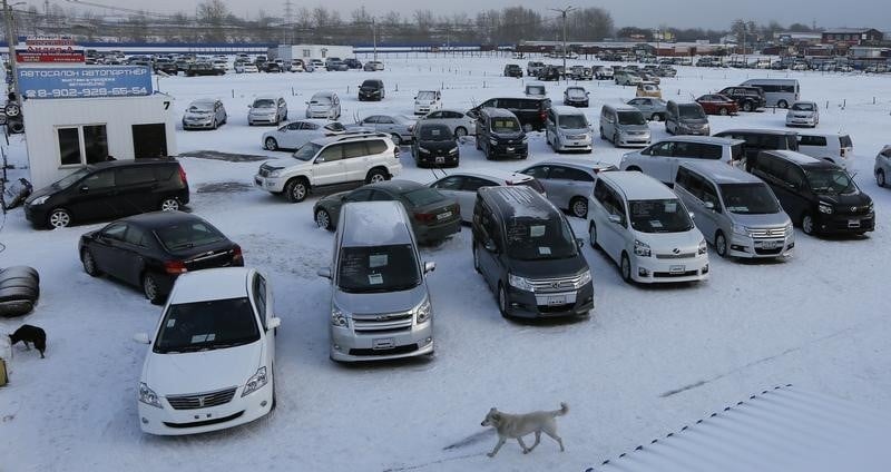 Nouveau plongeon des ventes de voitures en russie