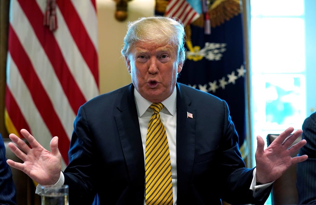 Trump dit vouloir taxer 11 milliards de dollars de produits de l'ue