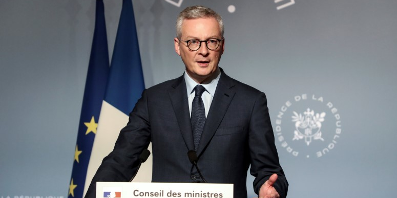 Coronavirus: le plan de la bce est judicieux et reduira les "spreads", selon bruno le maire