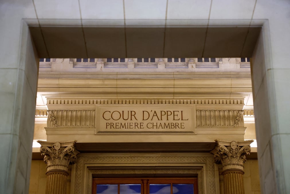 Vue de la cour d'appel de paris
