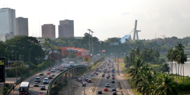 Abidjan circulation Côte d'Ivoire
