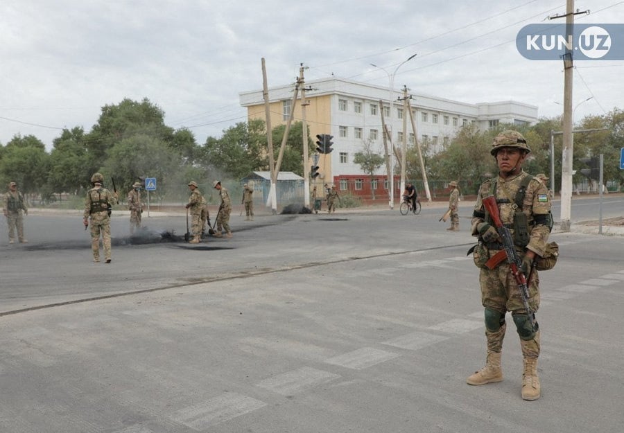 Ouzbekistan: dix-huit morts et des centaines de blesses lors des manifestations au karakalpakstan