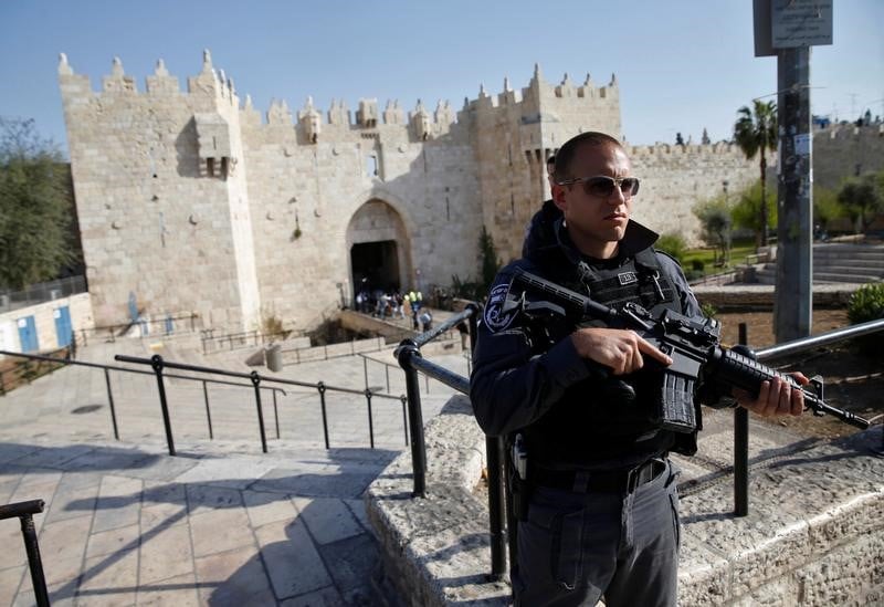Une palestinienne abattue par la police israelienne a jerusalem