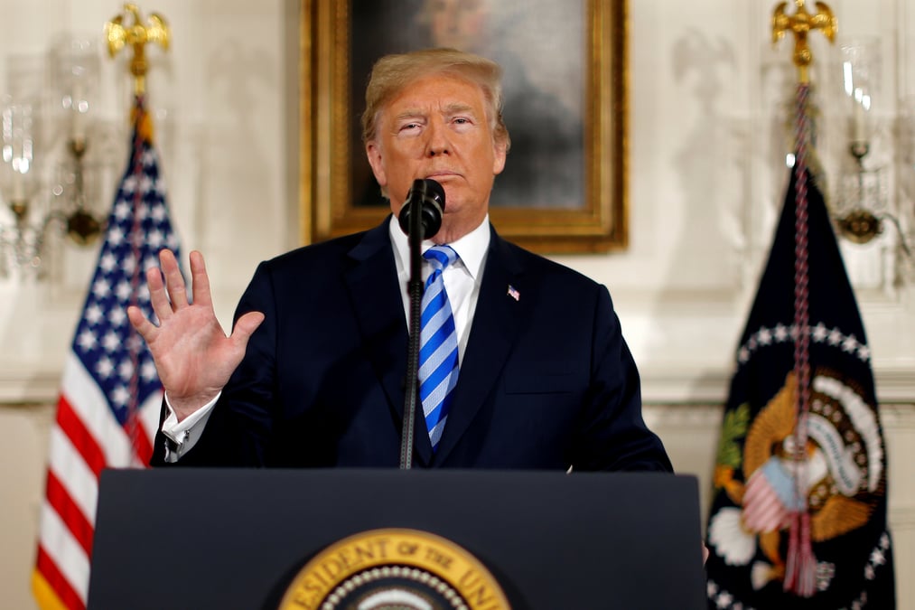 Trump pret a parler a khamenei ou rohani, sans condition prealable, selon nbc