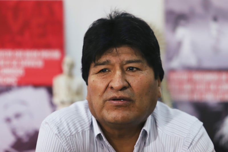 Bolivie: morales, en exil, appelle a la formation de milices armees