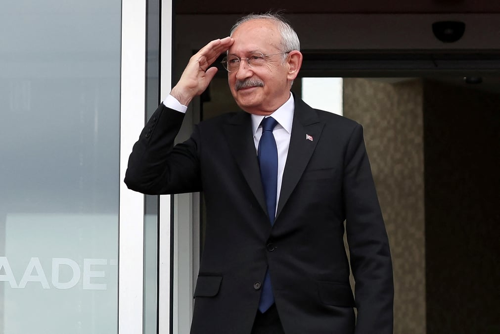 Le chef du parti republicain du peuple (chp) kemal kilicdaroglu