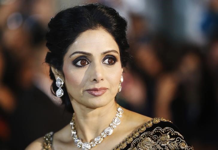 Deces de l'actrice indienne sridevi, legende de bollywood