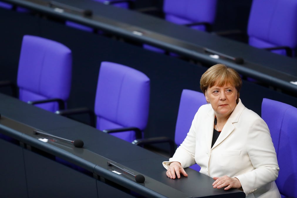 Merkel a paris vendredi pour une seance de travail avec macron
