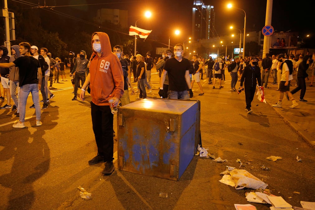 Bielorussie: les manifestations anti-loukachenko auraient fait au moins un mort