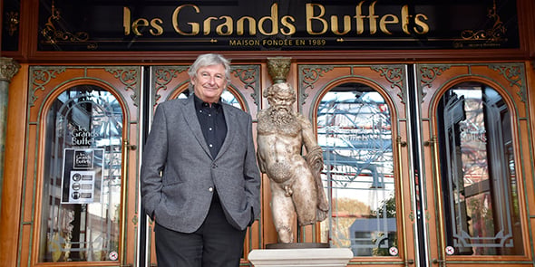 Louis Privat, fondateur et dirigeant des Grands Buffets de Narbonne