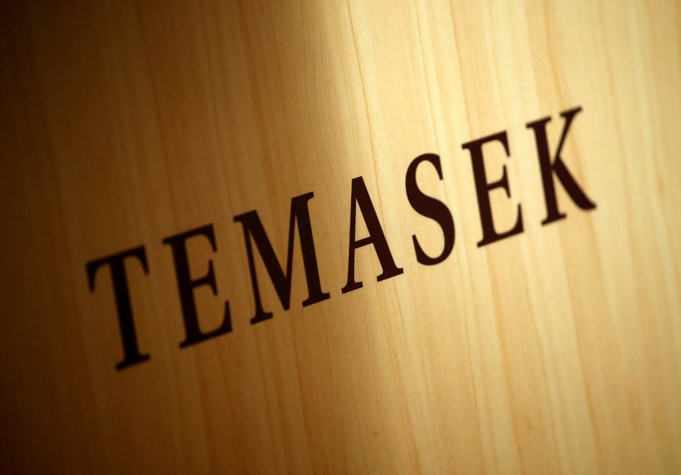 Photo d'archives du logo de tamasek