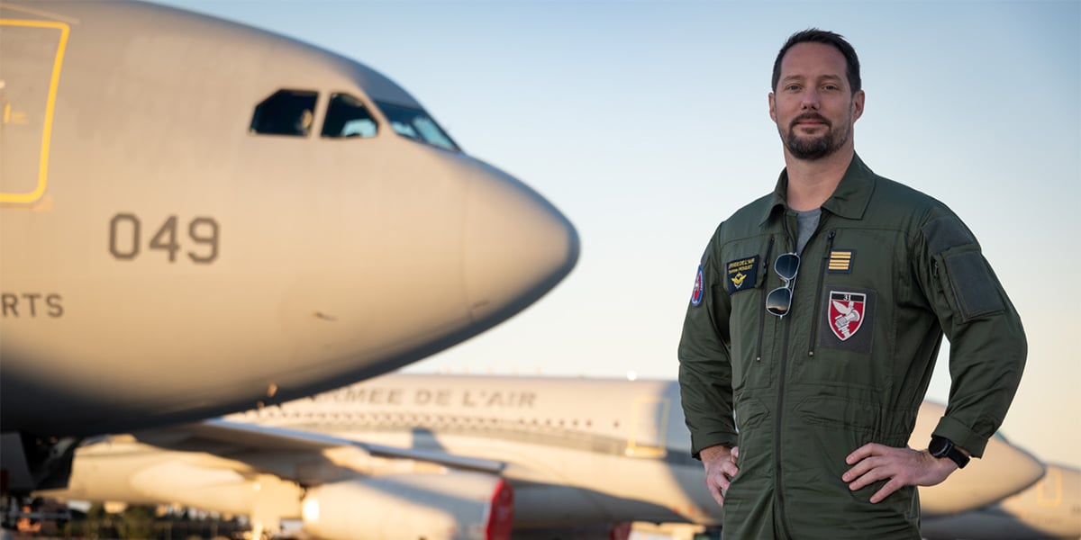 Thomas Pesquet est officiellement copilote sur avion ravitailleur.