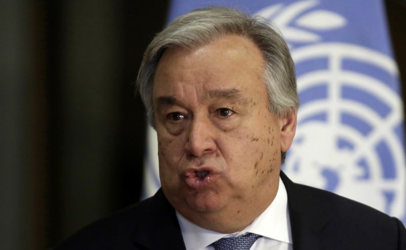 Guterres (onu) salue les efforts de paix des deux corees