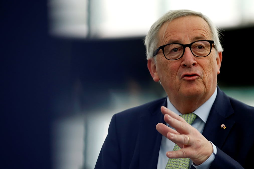 Pour juncker, le risque d'un brexit desordonne s'accroit