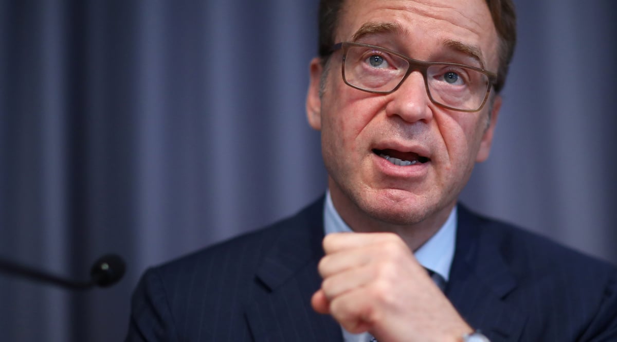 L'italien tria n'exclut pas weidmann a la tete de la bce
