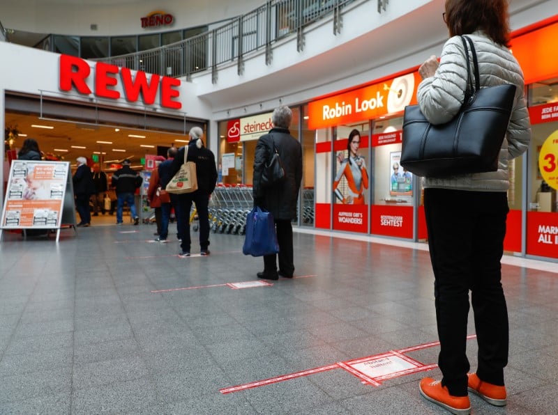 Coronavirus: pres de 13.000 cas de contaminations et 31 deces en allemagne