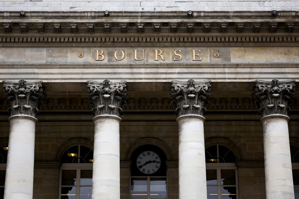 Les bourses europeennes en legere hausse