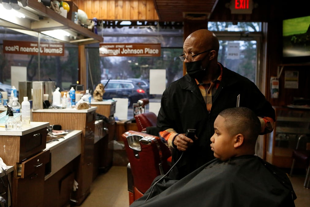 Un salon de coiffure dans l'illinois