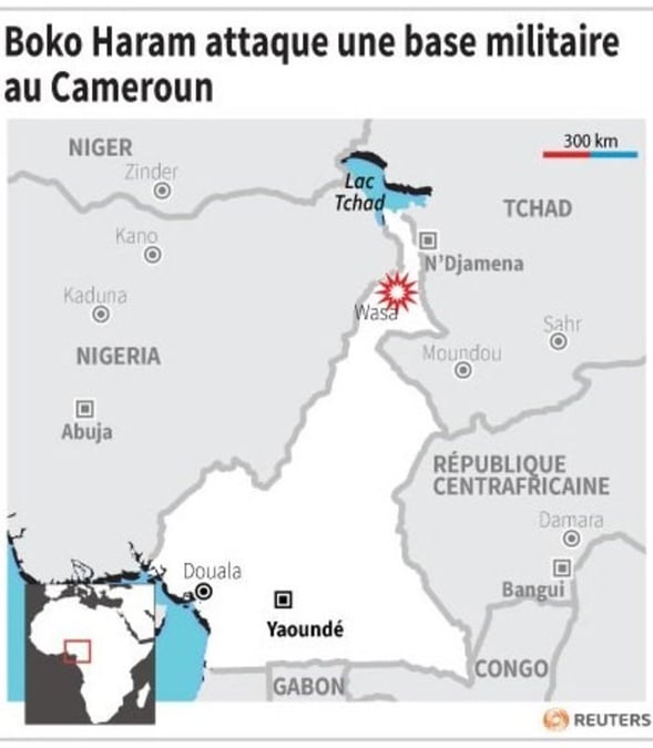 Boko haram attaque une base militaire au cameroun
