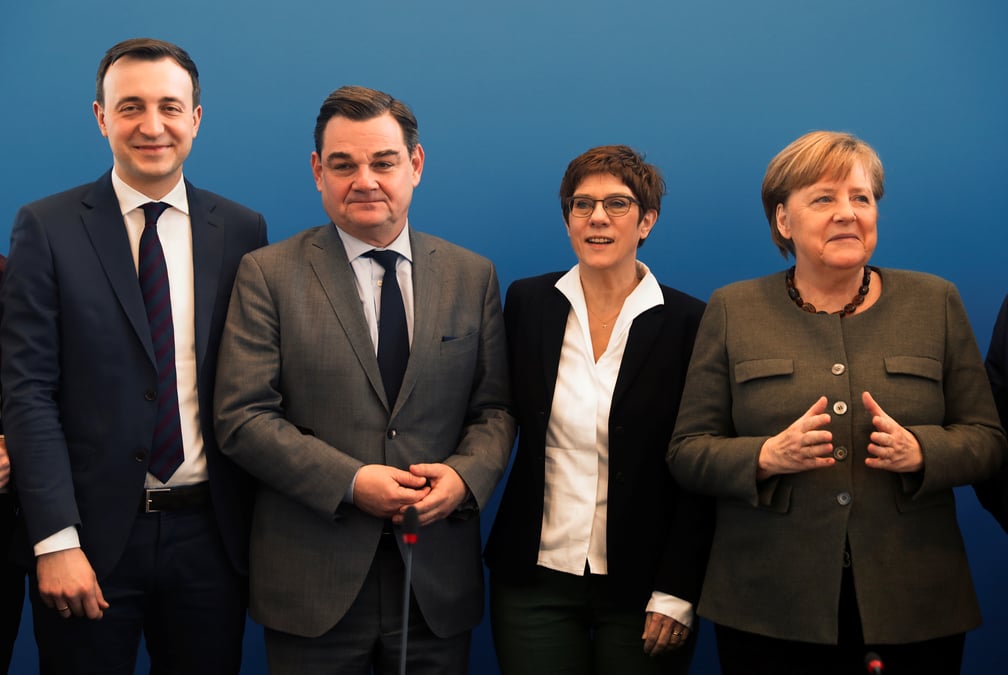Congres extraordinaire de la cdu le 25 avril