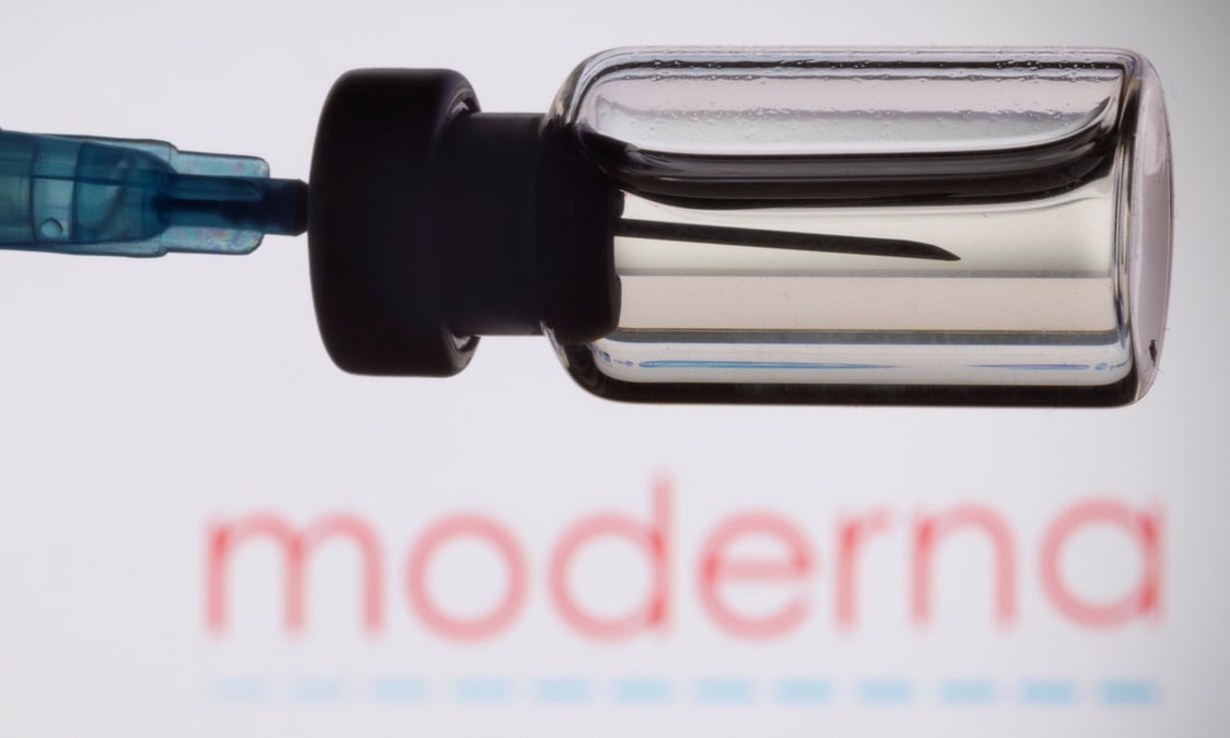 Le logo de moderna