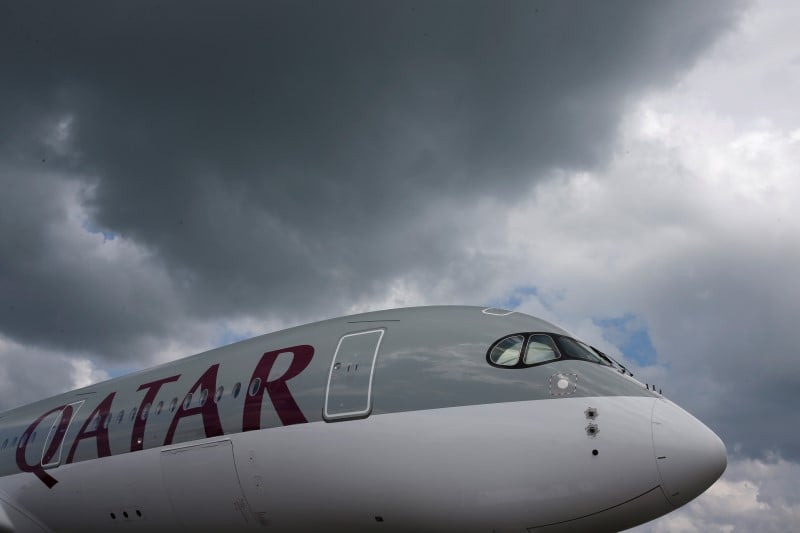 Qatar airways dit avoir des soucis avec l'a350