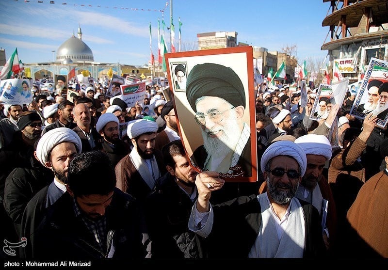 Quatrieme jour de manifestations progouvernementales en iran