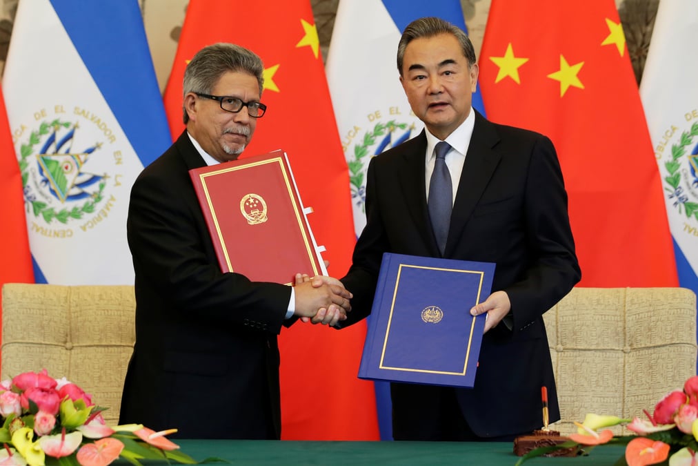 Le salvador rompt ses relations diplomatiques avec taiwan