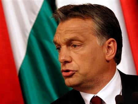 VIKTOR ORBAN, PREMIER MINISTRE DE HONGRIE