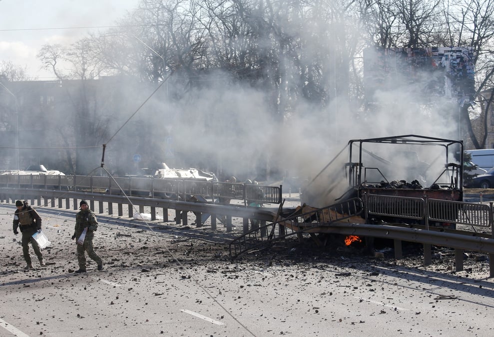 Kiev reste sous le controle de l'ukraine, dit zelenski