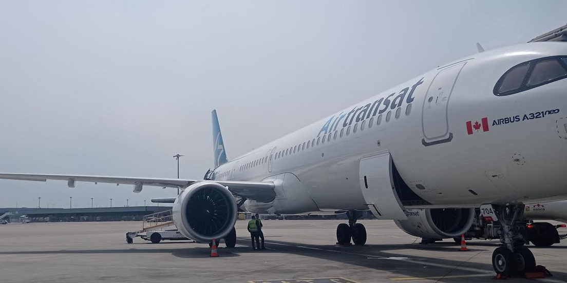 Airt Transat aéroport de Lyon