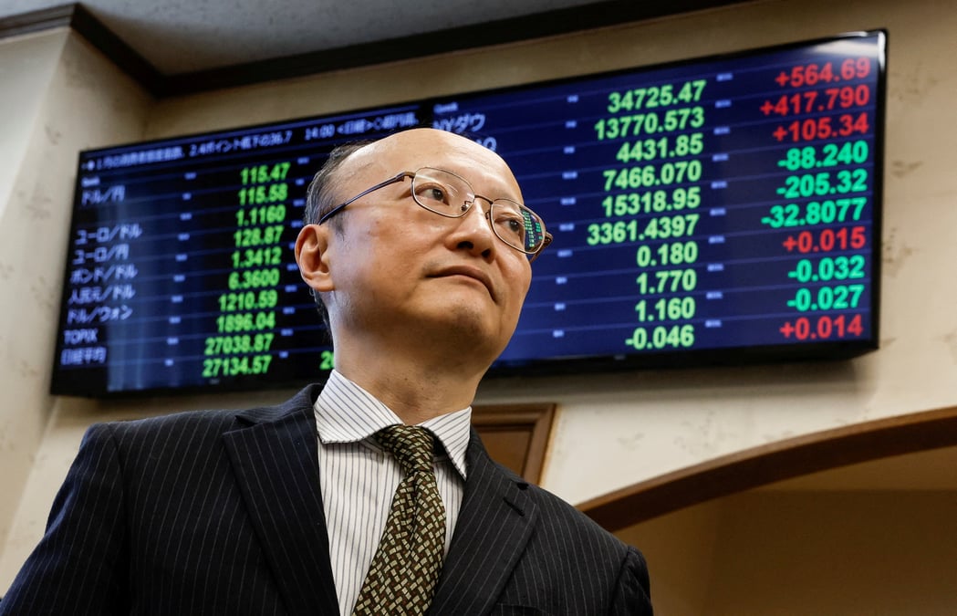 Masato kanda, vice-ministre japonais des finances charge des affaires internationales