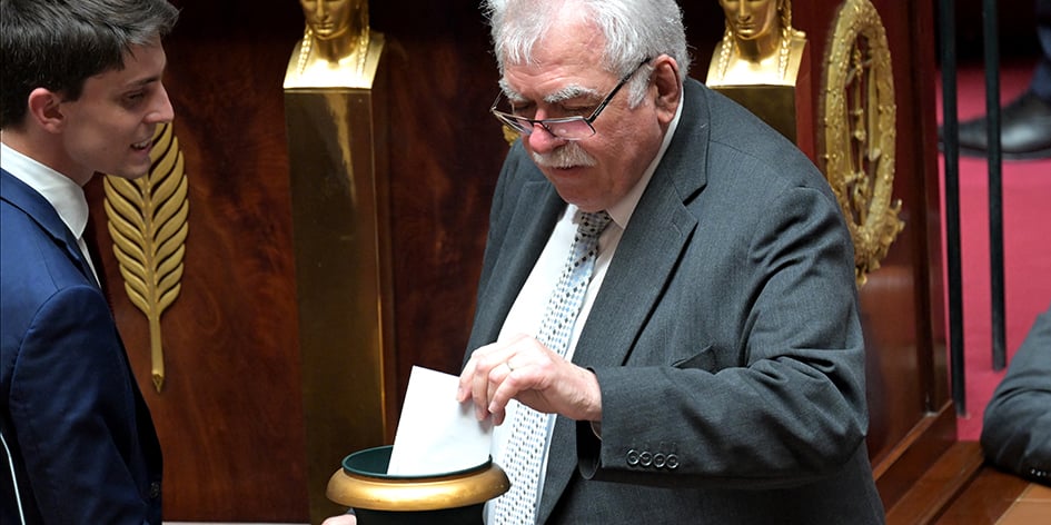 Le député communiste André Chassaigne a dit être prêt à voter le texte d'abrogation de la réforme des retraites présenté par le Rassemblement national.