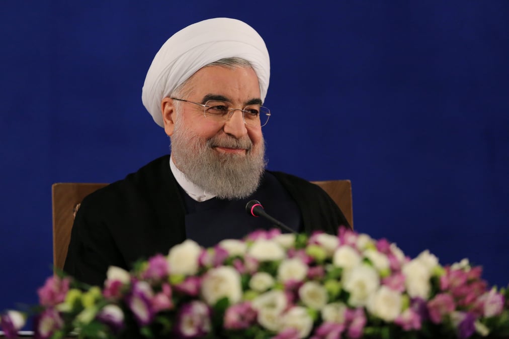 Rohani espere que l'europe ne suivra pas trump