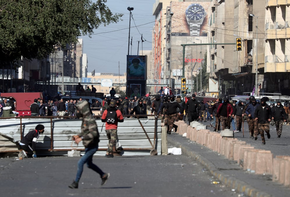 Irak: les forces de securite ouvrent le feu sur les manifestants, un mort