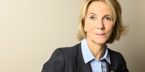 Florence Lustman, présidente de la Fédération française de l’assurance.