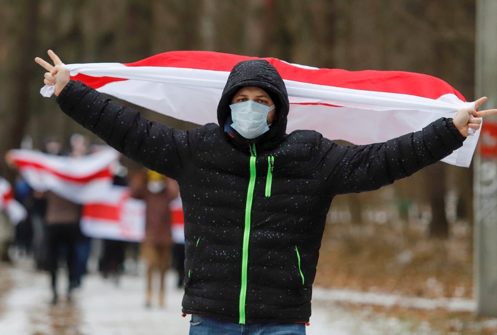Les manifestations continuent en bielorussie, plus de 130 personnes arretees