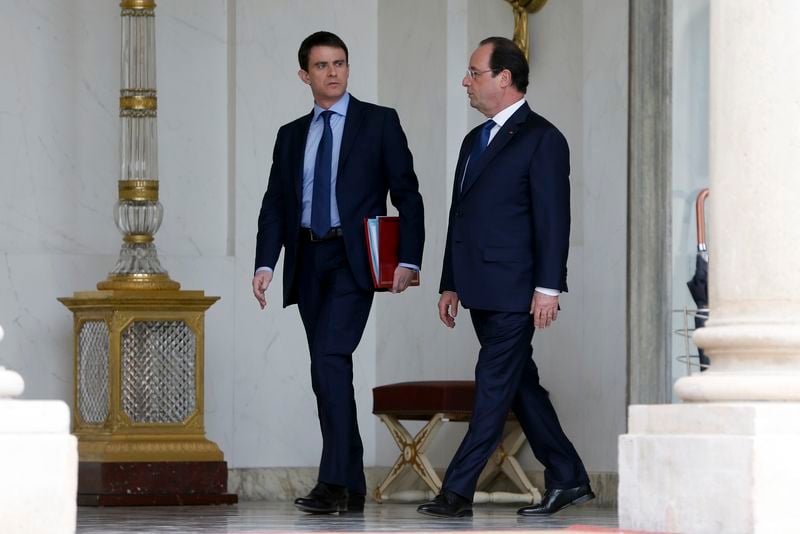 Le couple Hollande-Valls menacé de cohabitation