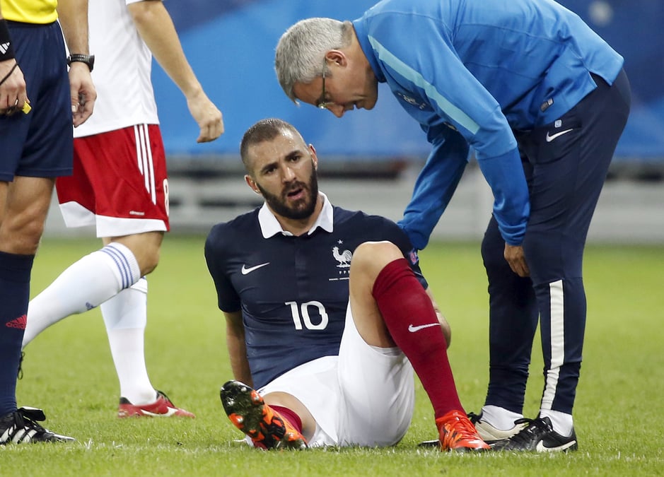 Benzema forfait contre le danemark
