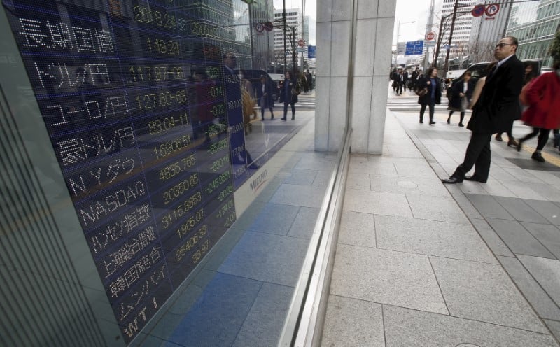 La bourse de tokyo finit en hausse